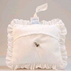 Peter Rabbit Embroidered Lace Wind-up Nursery Pillow By Eden Usa
