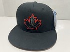 Nwt Men s 2026 Olympics Hockey Canada Bauer Mesh Trucker Adjustable Hat - Black