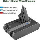 Replacement For Dyson V6 Battery 5000mah 21 6v Battery Absolute Animal Motorhead