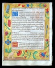 C  1524 Manuscript Psalter Prayerbook  Germany  Illuminated Borders On Vellum