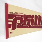 Philadelphia Phillies Vintage 1970 s 1980 s Full Size 30  Pennant
