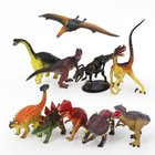 10 Pcs Dinosaur Building Blocks  Realistic Dinosaur Toys Figurine To Create Dino