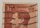 Great Britain Postage   King Edward Viii   1   D Red Stamp   Posted   1936   A01