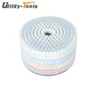12    Diamond Polishing Pads Wet Dry 4 Inch Set Kit For Concrete Marble Granite