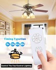 Universal Wireless Remote Control And Receiver Kits For Ceiling Fan Lamp Home