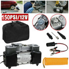 150psi 12v Portable Air Compressor Inflator Heavy Duty Electric Car Tyre Pump Us