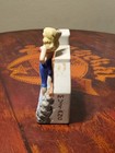 Vintage Old Bridge Ranch Nevada Brothel Mini Porcelain Decanter Bottle Empty