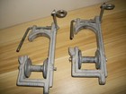 Lot Of 2 Lemco D-376 Feeder Cable Roller Block Spring Loaded Pully Free Shipping