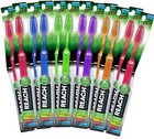 Toothbrush Crystal Clean Soft  10 Assorted Colors  pack Of 12 