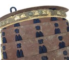 A2157  Real Old Japanese Sode  shoulder Guard  Of Samurai Armor Yoroi In Edo Era