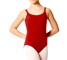 Ballet Dance Leotard By Lulli -red Veronica Leotard Girls Size 8 And 10 - Nib
