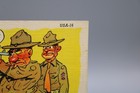 Vintage Curt Teich Ww2 Army Postcard