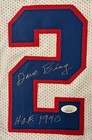 Dave Bing Signed Autographed Jersey Detriot Pistons Jsa Coa Hof 1990