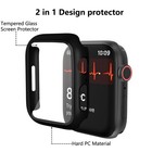 Haojavo For Apple Watch Series 3 2 38mm Screen Protector Case 5 Pack