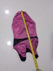 Beautiful Gk Elite Child Medium Gymnastics Dance Leotard Mystique Pink  Black