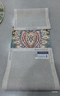 Ivory   Teal 2 -3  X 9 -0  Back Stain Rug  Reduced Price 1172796768 Bel118a-29