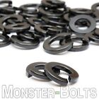 Medium Split Lock Washers  Steel W  Black Oxide   2  4  6  8  10 1 4  5 16  Us