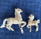 Pair Of Retired Miniature Hagen Renneker Miniature Horses  Excellent Condition