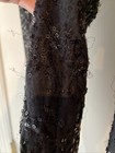 Balera Dance Pants Adult Large Black Sequin Dancewear High Rise Lined Leggings
