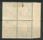 Great Britain Scott  235 Mh  1937 Plate Margin Block Of 4