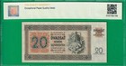 Slovakia 20 Kronen 11 9 1942  P7a  Tqg Unc  66  Epqd  Highest Grade Sold   Ebay 
