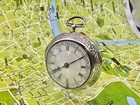 Repousse    Pair Case Early 1720 Dutch Style Silver Case   Pocket Watch