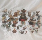 Mouse Collection Lot Of 38 Mixture Of Mouse Figurines Various Sizes