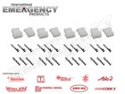 Strobe 3 Pin Connector Amp Power Supply Bulb Female Male Sockets Pin For Whelen