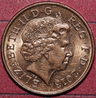 Great Britain 2013  Penny  Section Of The Royal Arms-   Foreign Coin  20 3mm