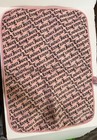 Juicy Couture Signature Pink Baby Changing Pad Y2k Burp Cloth  Bib Set