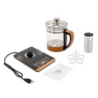 1 8l 800w Electric Health Pot Electric Glass Kettle For Boiling Water Tea Maker
