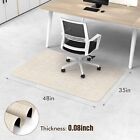 Office Chair Mat For Hardwood Floor  35  X 48  Desk Chair Mat For Hard Wood And