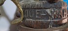 Antique Doe Wah Jack Finial From Old Round Oak Stove- Cast Iron Statue Rare