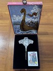 Konge Tinn Royal Pewter Norwegian Corkscrew Bottle Opener Collectible Nordic