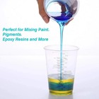 Automotive Paint Mixing Cups - 100 Pack 8oz Plastic Measuring Mixing Cups New