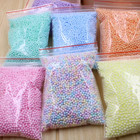 Multicolor Polystyrene Styrofoam Foam Beads Colorful Mini Ball Filler Box Bottle