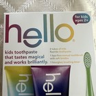 Hello Kids Unicorn Sparkle   Dragon Dazzle   2  Toothpaste toothbrush Set  New