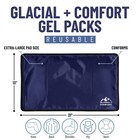 Gel Ice Pack For Back Pain Reusable Cold Pads Flex Technology 21  X13  Back Pain