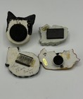 Lot Of 4  Cat Kitty Refrigerator Magnets Kitten  6  Shipping