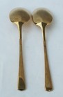 Vintage Dirigold Dirilyte Bp Goldware Empress Flatware Silverware Teaspoon