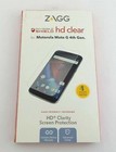 New Zagg Invisible Shield Hd Clear Screen Protector For Moto G 4th Gen Clarity