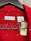 Vintage Liz Claiborne Dress Red white Polka Dots Nos Dress Women s Size 12