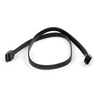 6 Pcs 24  Sata 3 0 Iii Sata3 Sataiii 6 Gbps Hdd Hard Drive Data Cable Cord Black