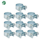 10 Pack 5 16  Fuel Injection Hose Clamp   Auto Fuel Clamps   13mm-15mm   