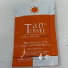 Tantowel Plus Self-tan Towelette Medium To Dark Half Body 0 25oz Single Use