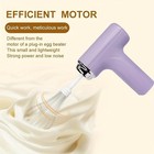 Handheld Cordless Egg Beater Usb Rechargeable 3 Speed Hand Mixer For Cake Baking