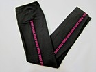 Victoria Secret Pink Dip Dye Pullover Logo Hoodie Sweat Shirt Legging Pant L Set