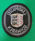 Germany Deutschland Patch Police Polizei Schwaben