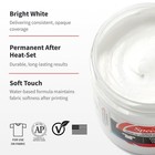 Fabric Screen Printing Ink White 8oz Textile T Shirt Silkscreen Ink