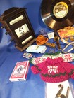Vintage Junk Drawer Lot Over 40 Items coins  Jewelry and Much More
